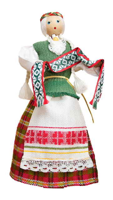 Free doll wooden wooden doll illustration