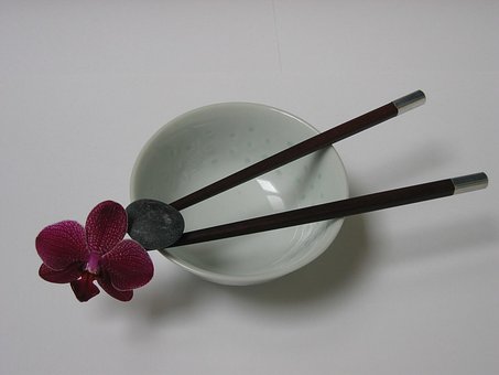 Free Orchid Bowl photo and picture