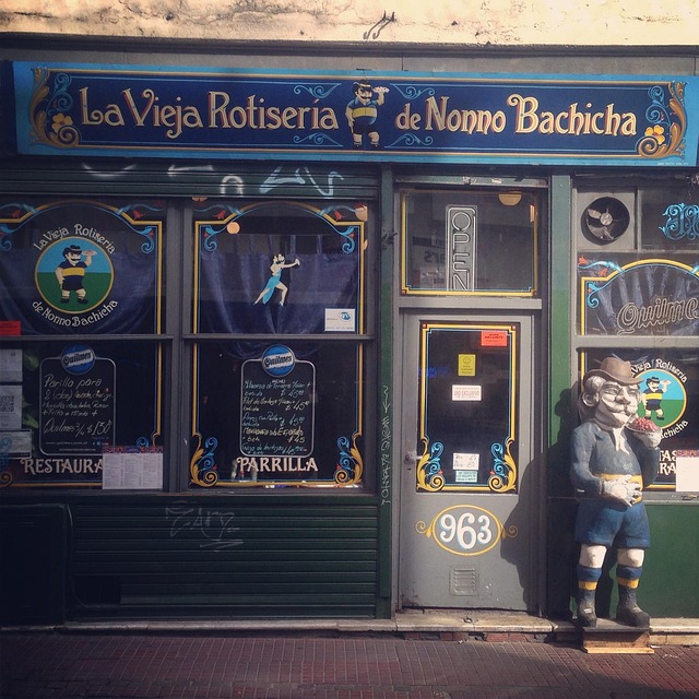 Buenos Aires, Argentinien, Blau, Mündung