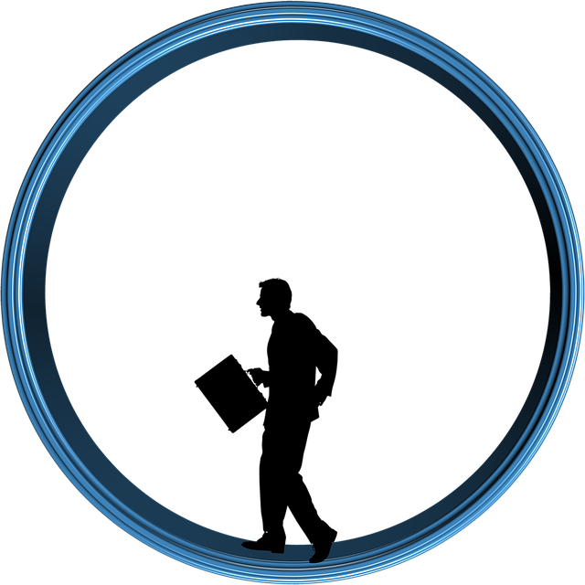 Free ring circle human illustration