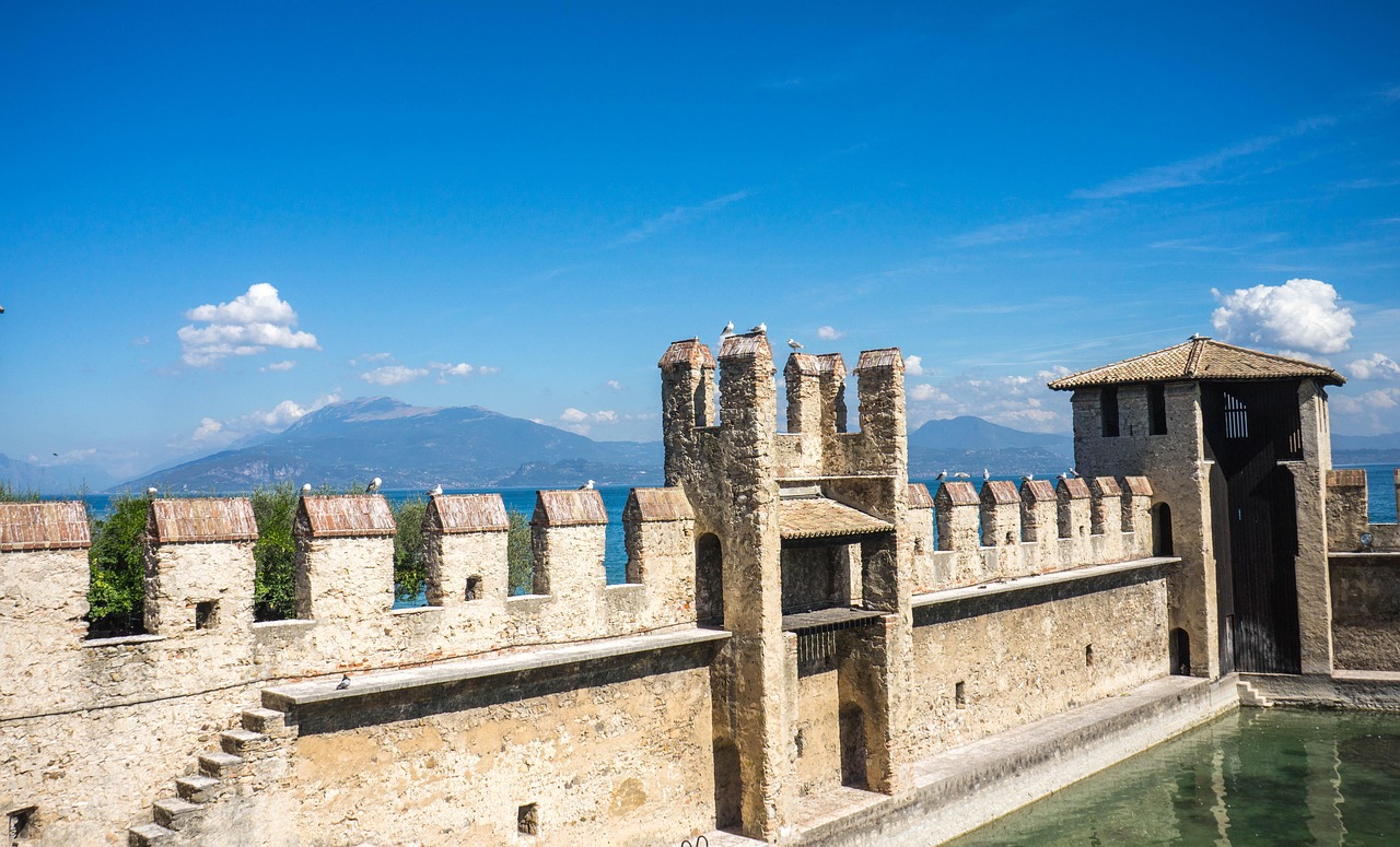 Scaliger Castle - free online jigsaw puzzle photo