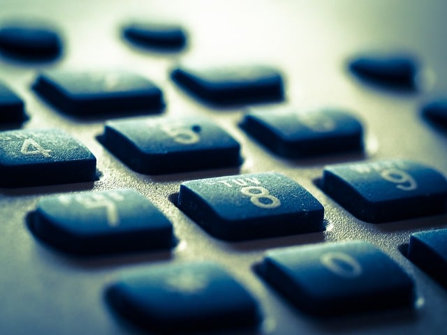 Free phone digits call up illustration