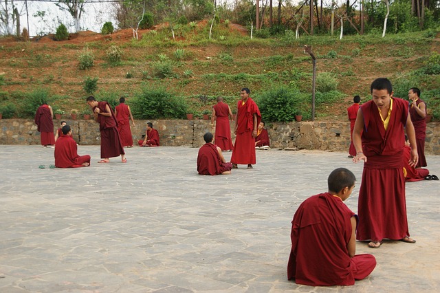 Nepal, Buddhismus, Mönche, Ausbildung