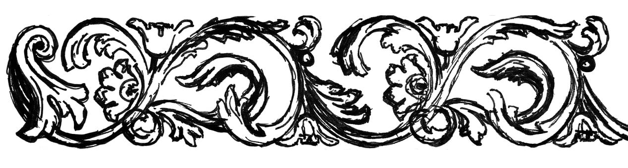 Free Ornament Capital illustration and picture