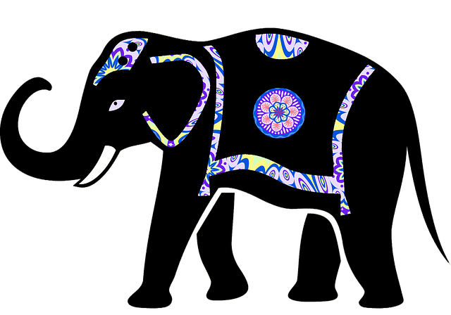 Tier, Elefant, Elefantenvektor