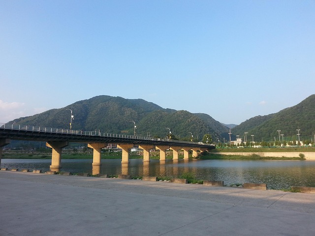 정선희 관련 이미지 - 정선, 다리, 물