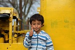 child, good luck, hands
