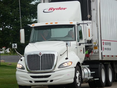 Free Semi Driving photo and picture