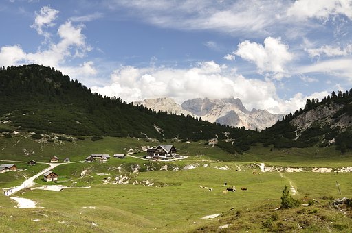 Alpes, Dolomitas, Alm, Macizo Rocoso