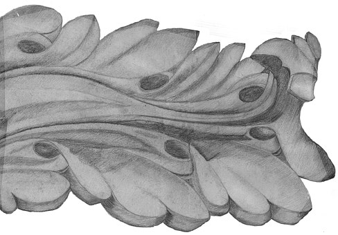 Free Ornament Capital illustration and picture