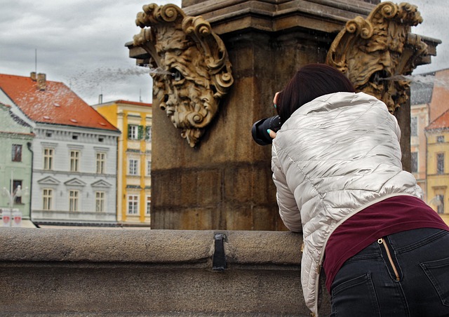 Fonte, Cidade, Budejovice Checo, Garota