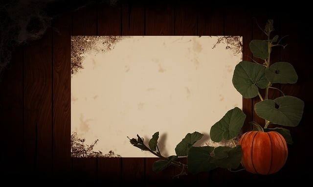 Free background wooden halloween illustration