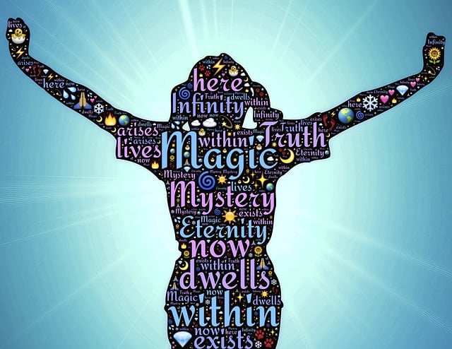 Free woman magic mystery illustration