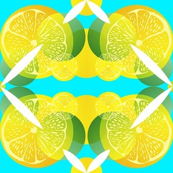 Lemon, Lime, Citrus, Pattern