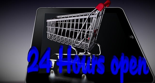 Free shopping venture tablet purchasing illustration