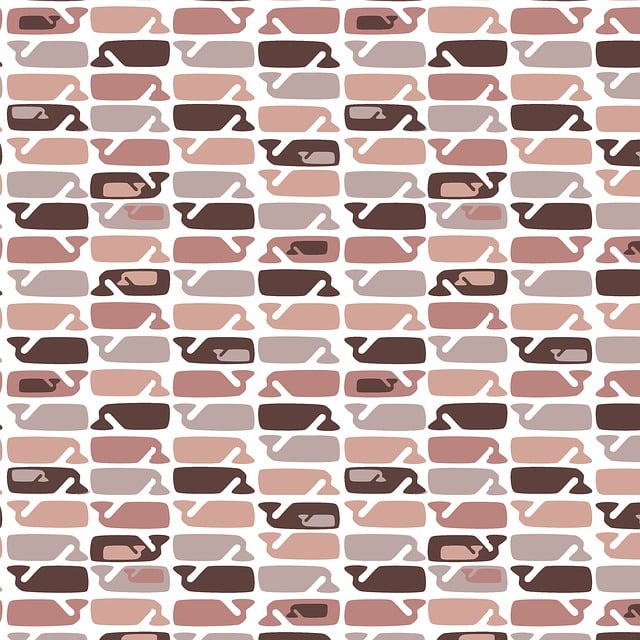 Free pattern whale young illustration