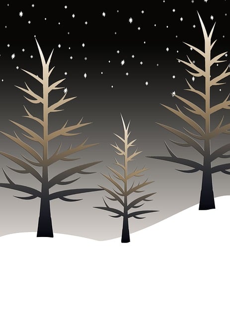 Free Trees Holiday illustration and picture