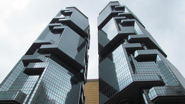 Hong Kong, Bygning, Central, Skyskraber