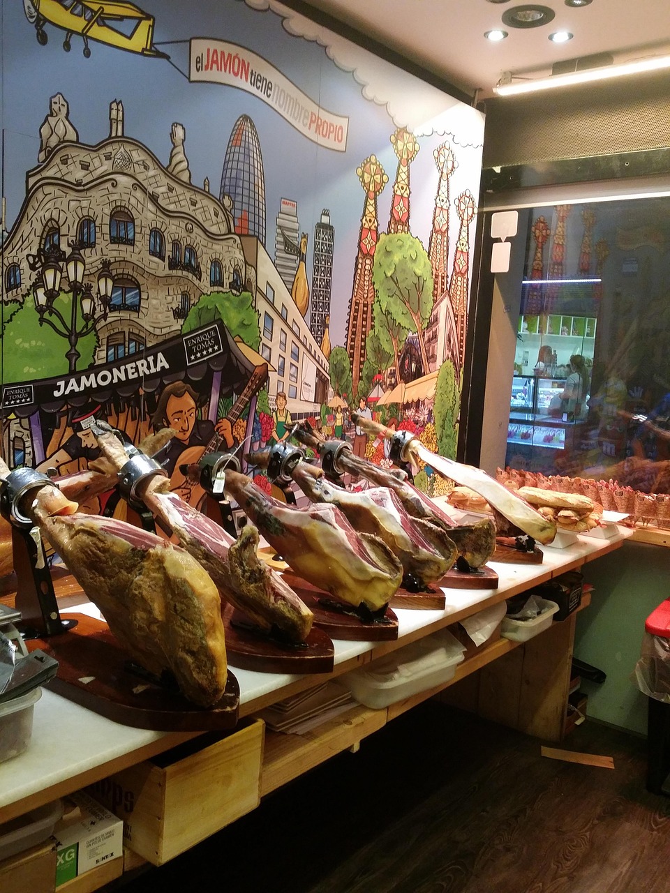 Barcellona Jamon Prosciutto Foto gratis su Pixabay Pixabay