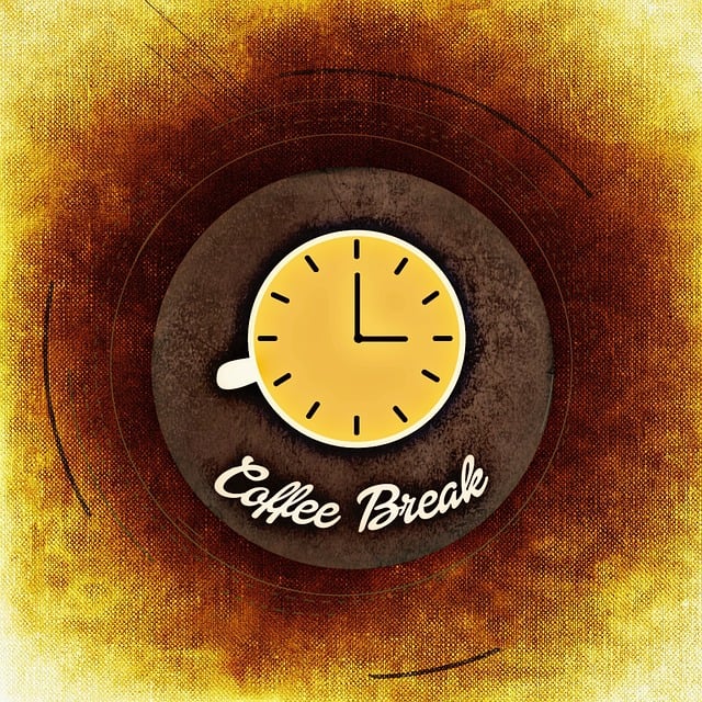 Free coffee break coffee enjoyment illustration