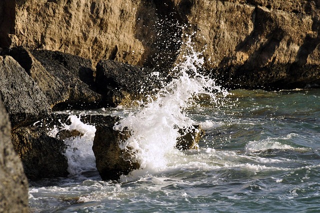 Surf, Havet, Kyst, Klipper