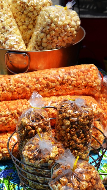 Pipoca, Lanche, Feira, Comida, Pop