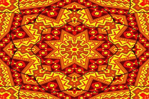 Caleidoscópio, Mandala, Relaxar, Asteca