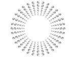 diamonds, sparkle, circle