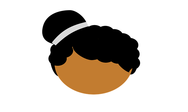 Barnets Hoved, Sort, Pige, Børns Silhuet
