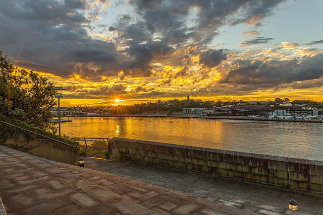 Free Sunset Landscape photo and picture