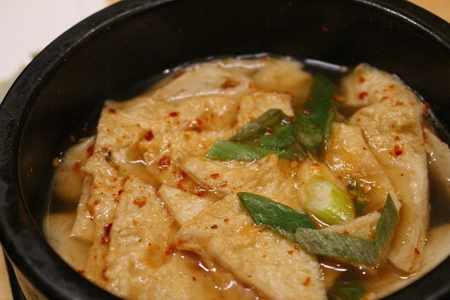 Free Fish Cake Soup Cooking photo and picture