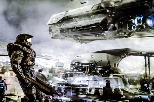 Free Science Fiction Soldier illustration and picture