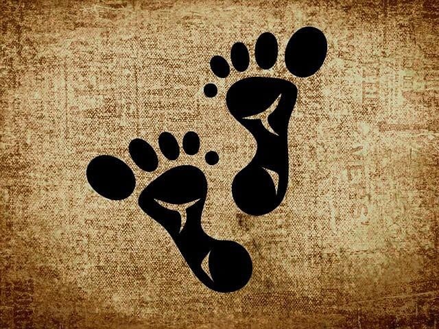 Free foot walk running illustration