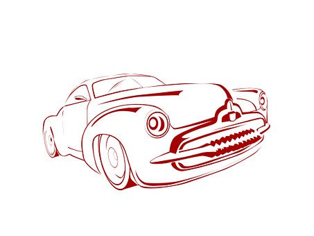 Free Auto Retro illustration and picture