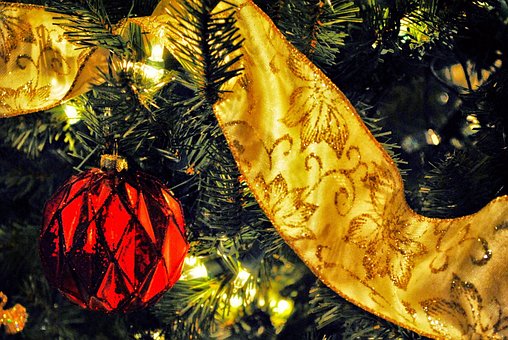Weihnachten, Baum, Dekoration, Ornament