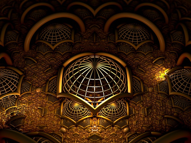 Download free HD stock image of Fractal 3D Free fractal 3d render illustration