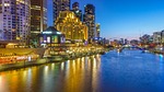melbourne, night shot, station