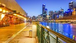 melbourne, night shot, station