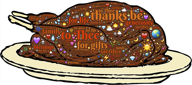 Free turkey fowl thanksgiving illustration