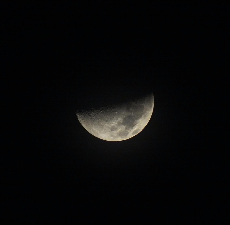Luna Cuarto Creciente Noche - Foto gratis en Pixabay Luna Cuarto Creciente Noche - Foto gratis en Pixabay