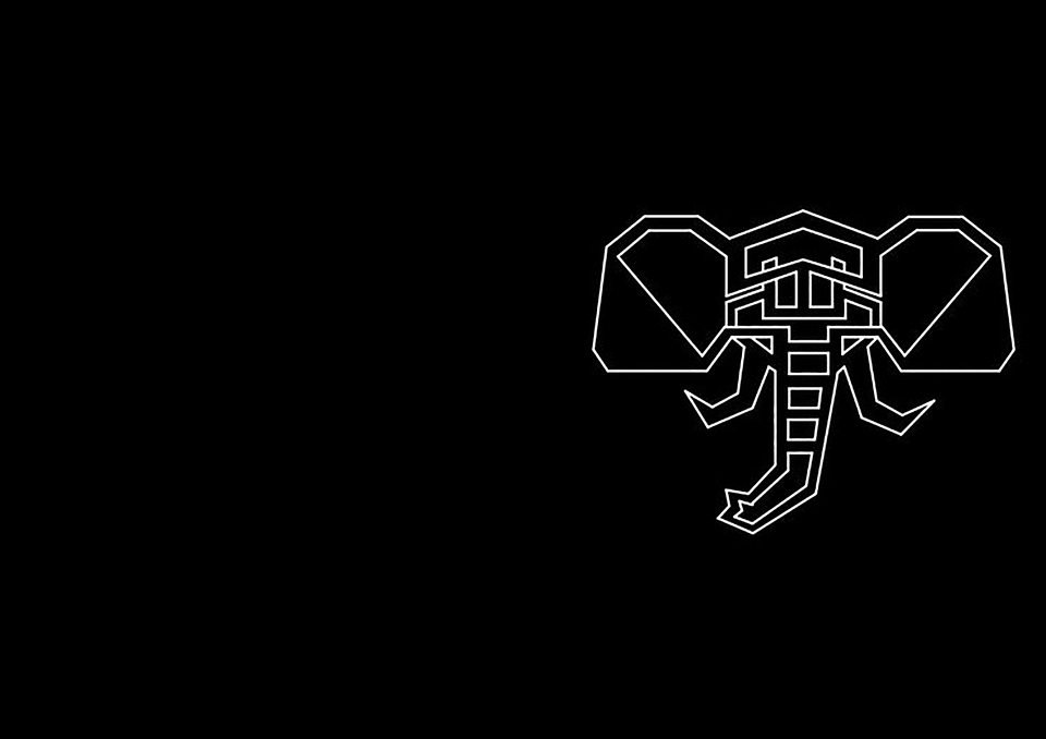 Free illustration: Background, Elephant, Line, Drawing - Free Image on