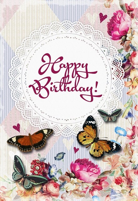 Free Date Of Birth Happy Brithday illustration and picture