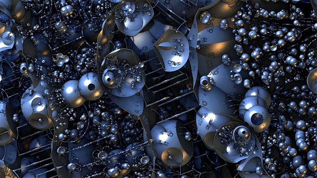 Free fractal render 3d illustration