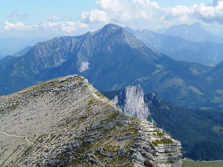 Panorama, Alpes, Paisaje, Naturaleza