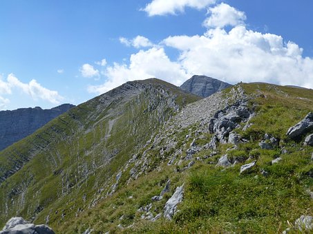 Panorama, Alpes, Paisaje, Naturaleza