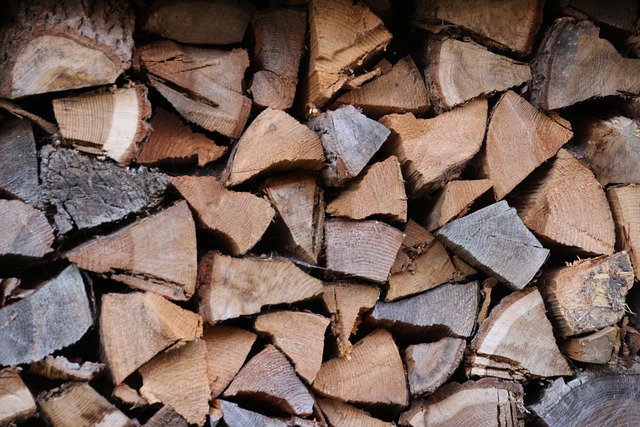 Holz, Brennholz, Lager, Holzvorrat