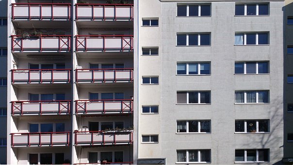Wbs 70, Neubrandenburg, Casa, Edificio