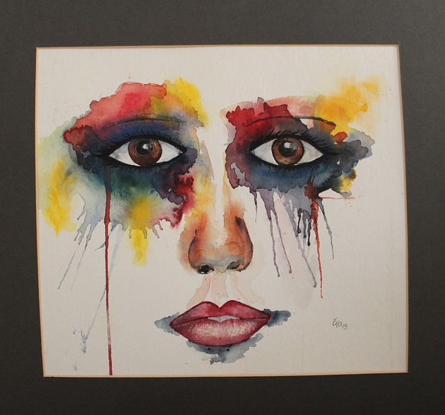 Free head woman portrait illustration