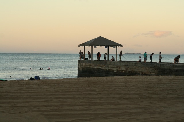 Hawaii, Strand, Sand, Hav, Turisme, Vand