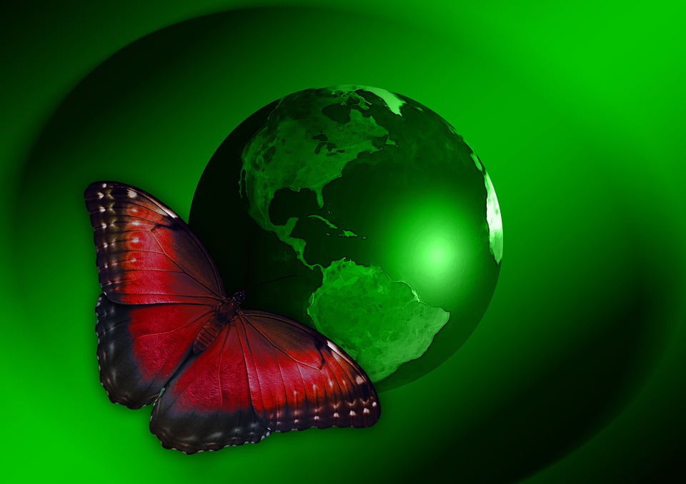 Download Earth, Globe, Butterfly. Royalty-Free Stock Illustration Image ...